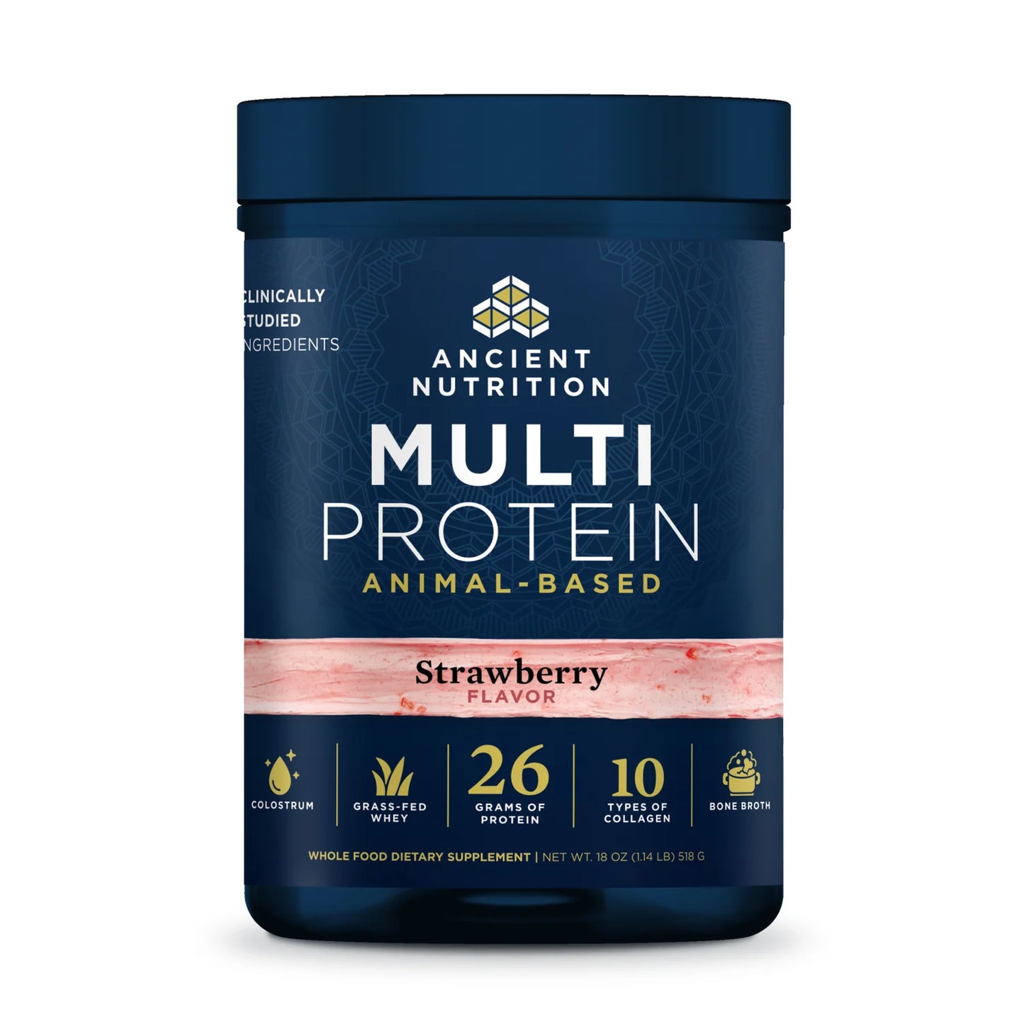 Ancient Nutrition Multi Protein Animal - Strawberry