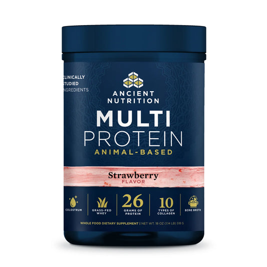 Ancient Nutrition Multi Protein Animal - Strawberry