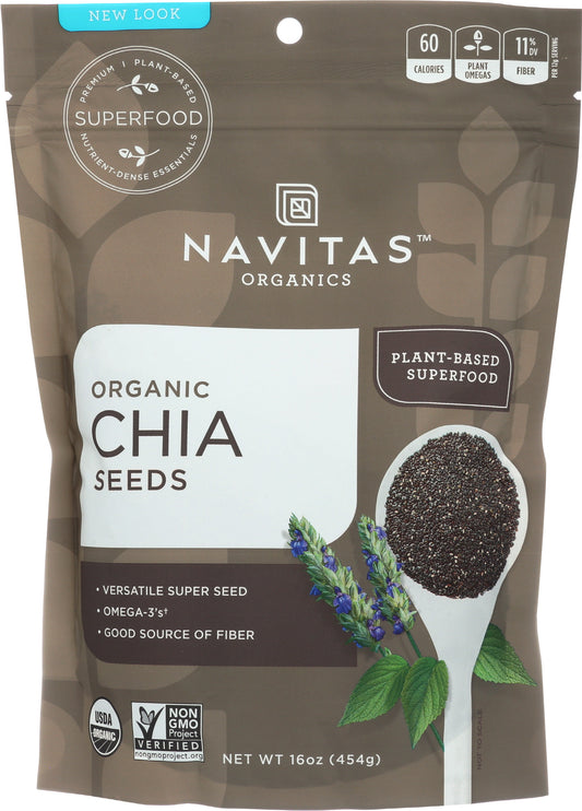 Navitas Chia Seeds Organic 16oz