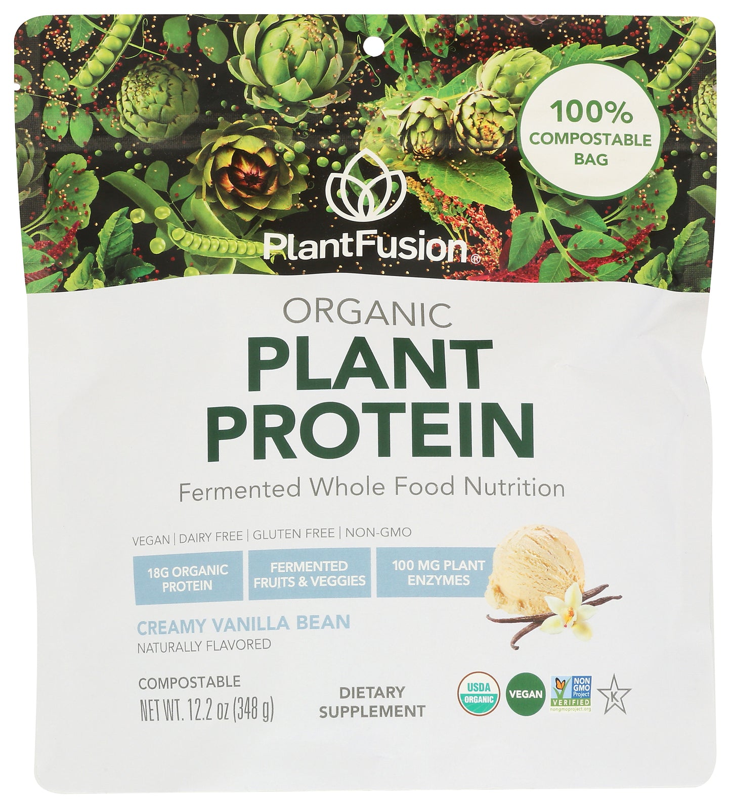 Plant Fusion OG Protein Vanilla Bean