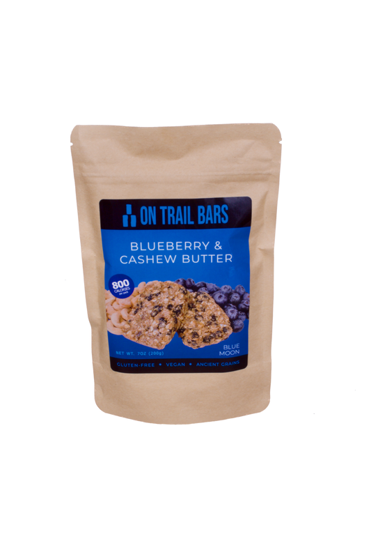 On Trail Bars Blueberry & Cashew Butter