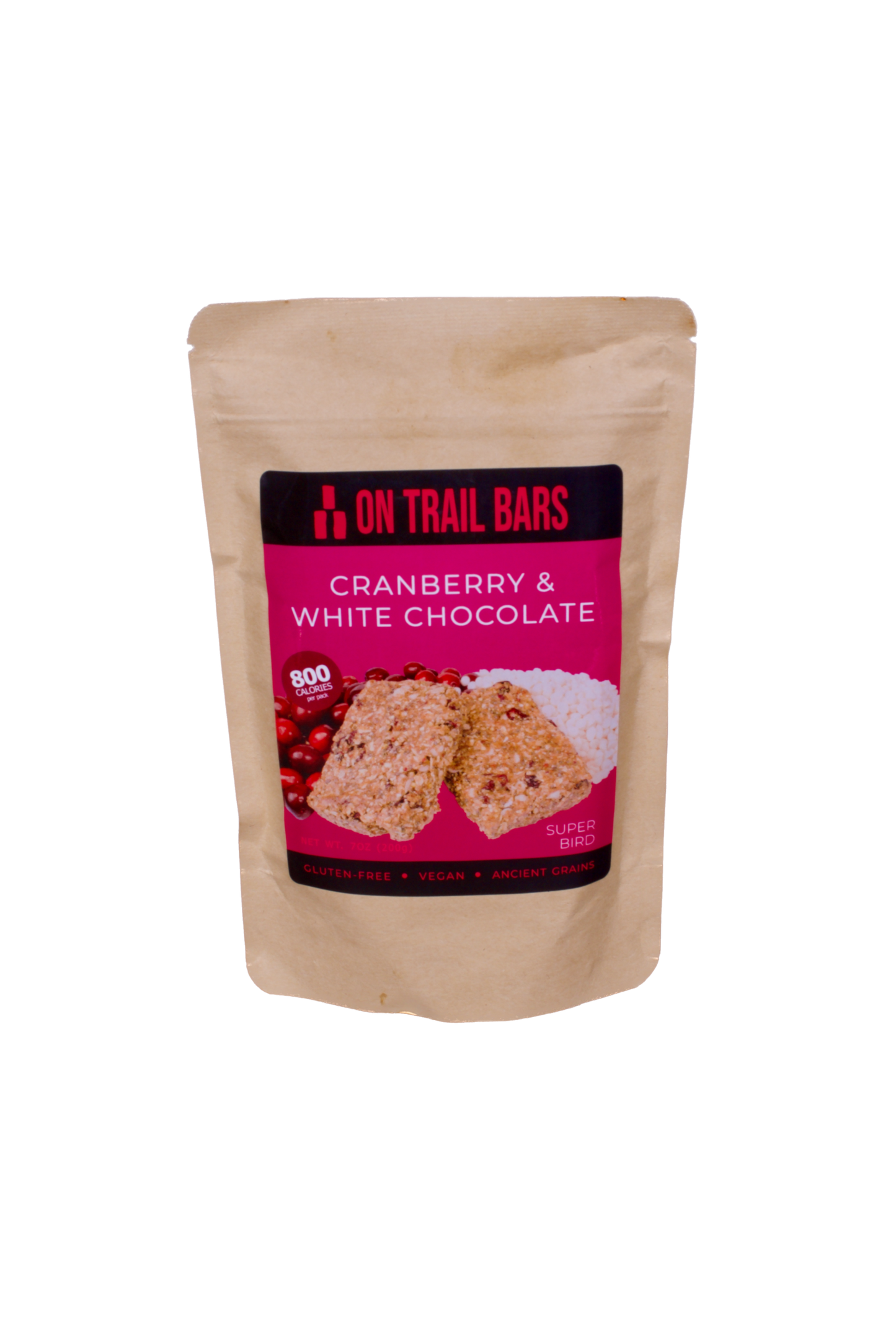 On Trail Bars Cranberry & White Chocolate