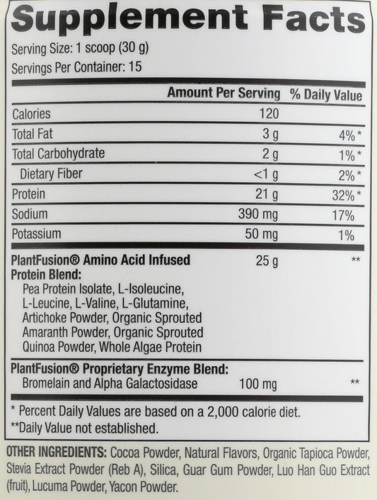 Plant Fusion Complete Protein Chocolate 1lb