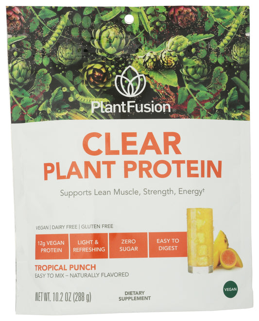 Plant Fusion Clear Plant Protein Tropical 10oz
