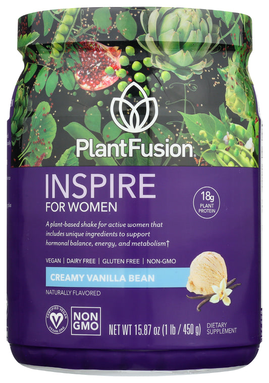 Plant Fusion Inspire for Women 1lb Vanilla