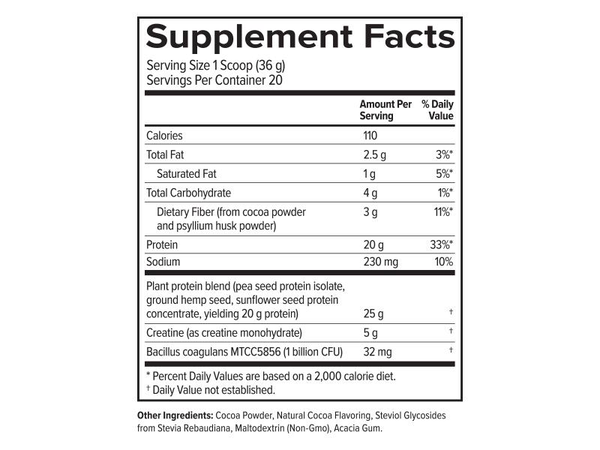 CV Sciences EMPOWR Protein + Creatine Chocolate Single Serving
