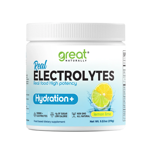 Real Electrolytes Hydration + Lemon Lime