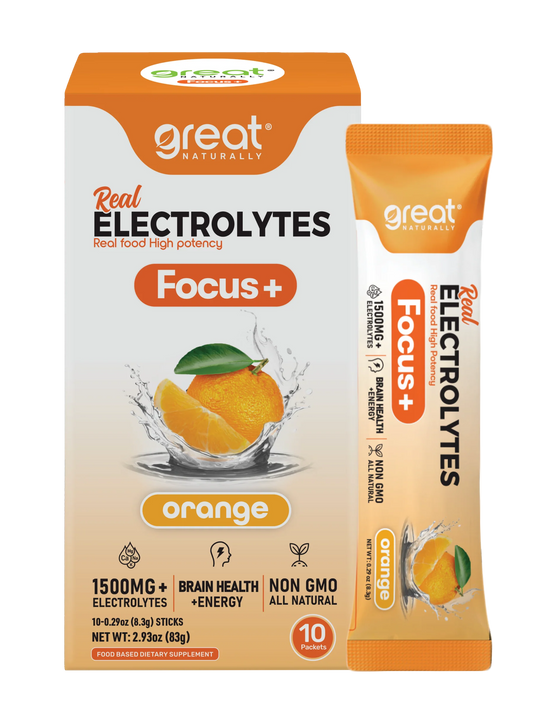 Real Electrolytes Focus + Orange Single
