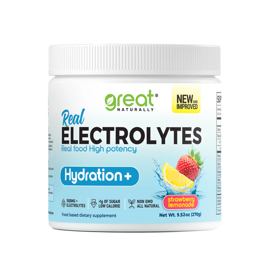 Real Electrolytes Hydration + Strawberry Lemonade