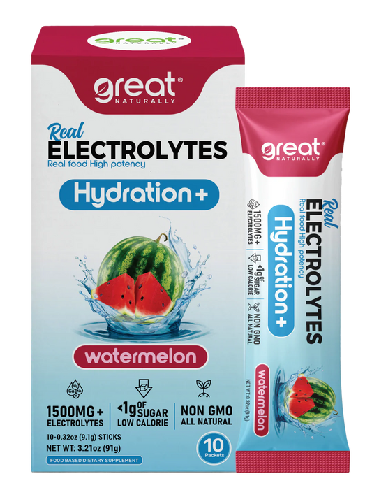 Real Electrolytes Hydration + Watermelon 1pk
