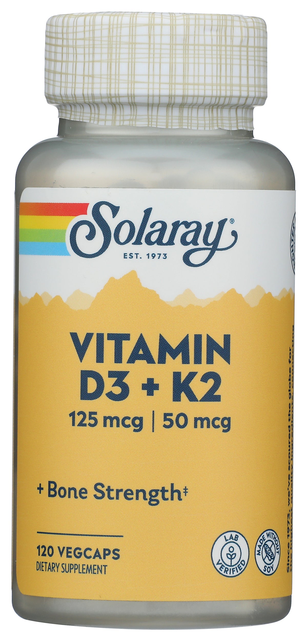 Solaray D3+K2 120VC