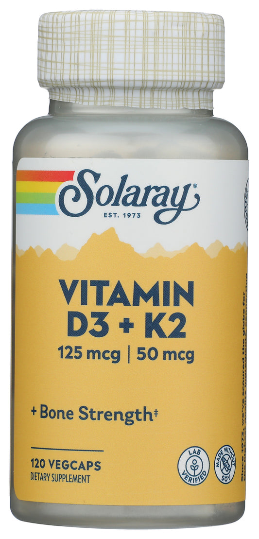 Solaray D3+K2 120VC