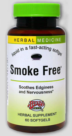 Herbs Etc. Smoke Free 60 Soft Gels