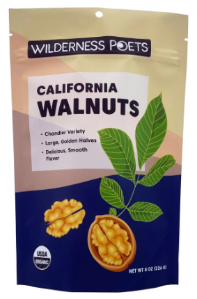 Wilderness Poets California Walnuts 8 oz