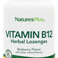 NaturesPlus Vitamin B12 Herbal Lozenges 30 Ct