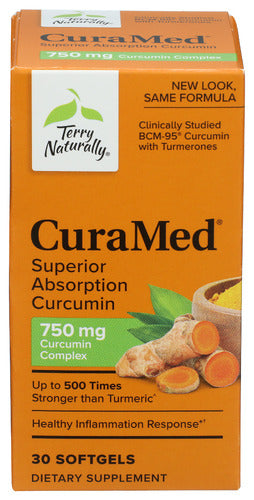 Terry Naturally CuraMed 750mg 30 Softgels