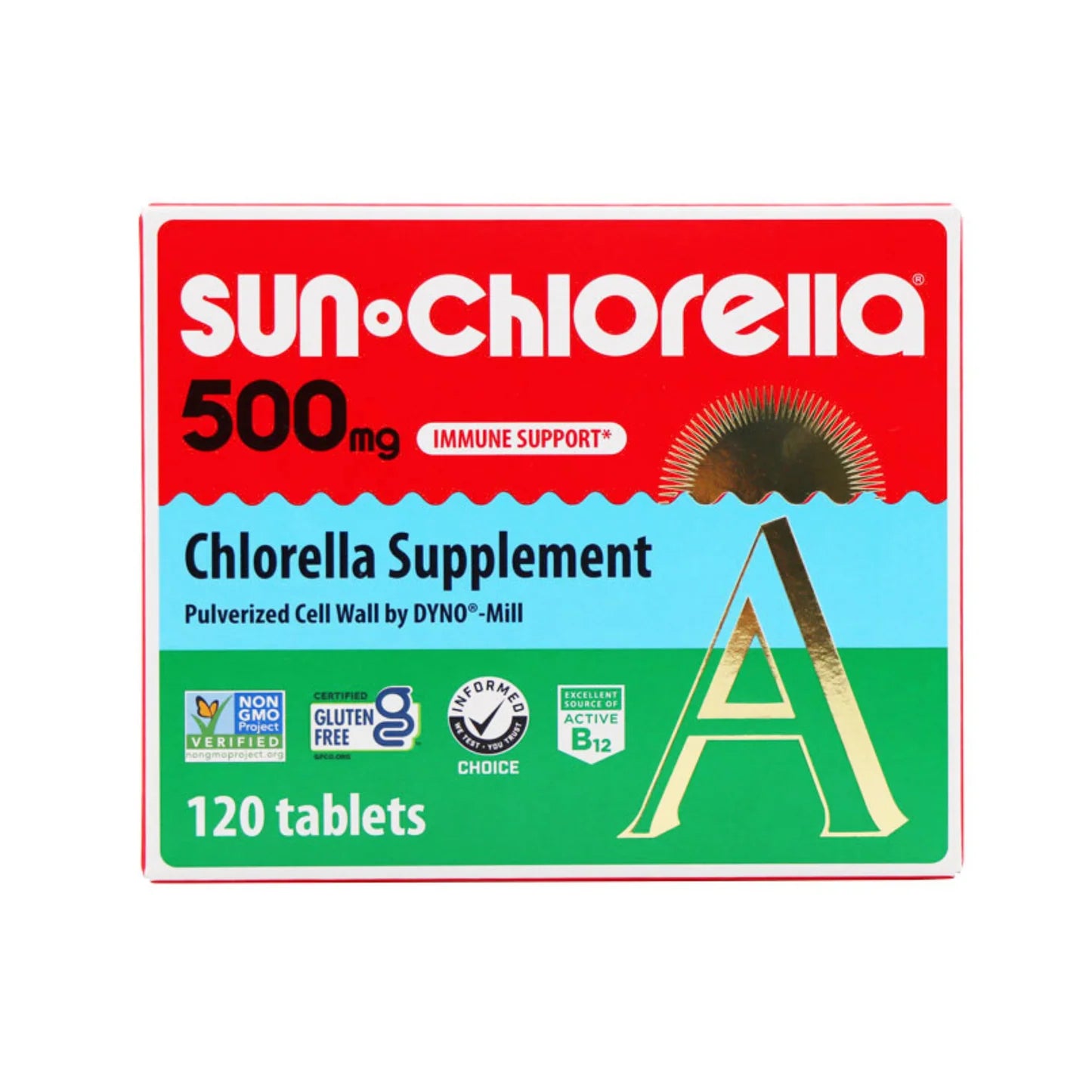Sun Chlorella 500 mg 120ct