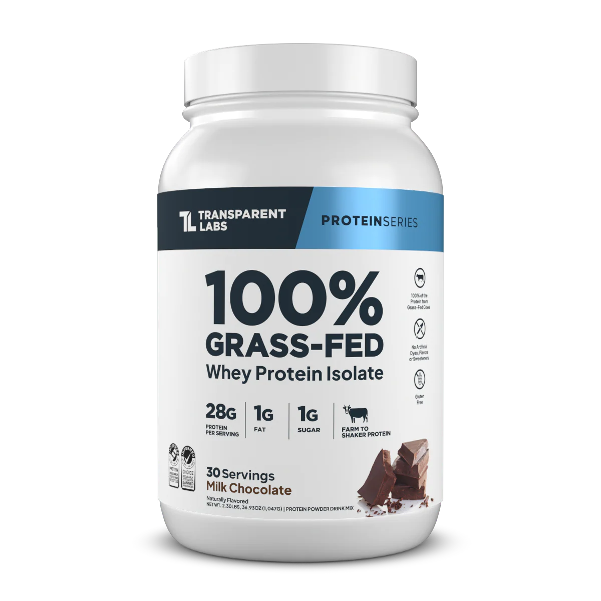 Transparent Labs Whey Milk Chocolate 2.3lb