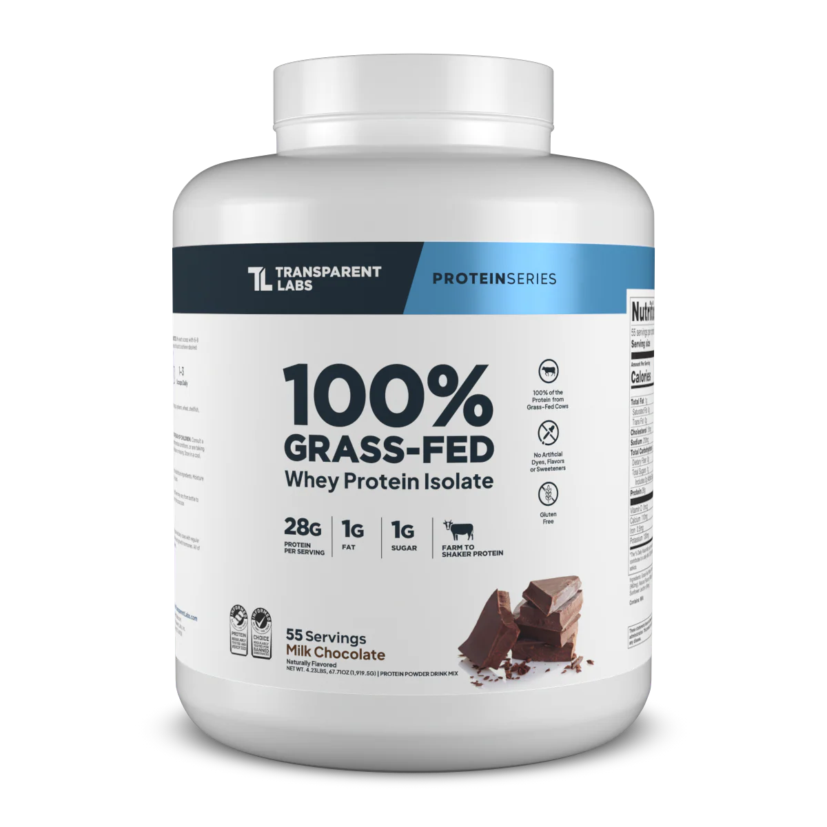 Transparent Labs Whey Milk Chocolate 4lb