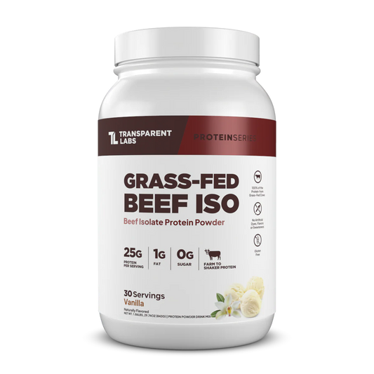 Transparent Labs Grass-Fed Beef Protein Vanilla