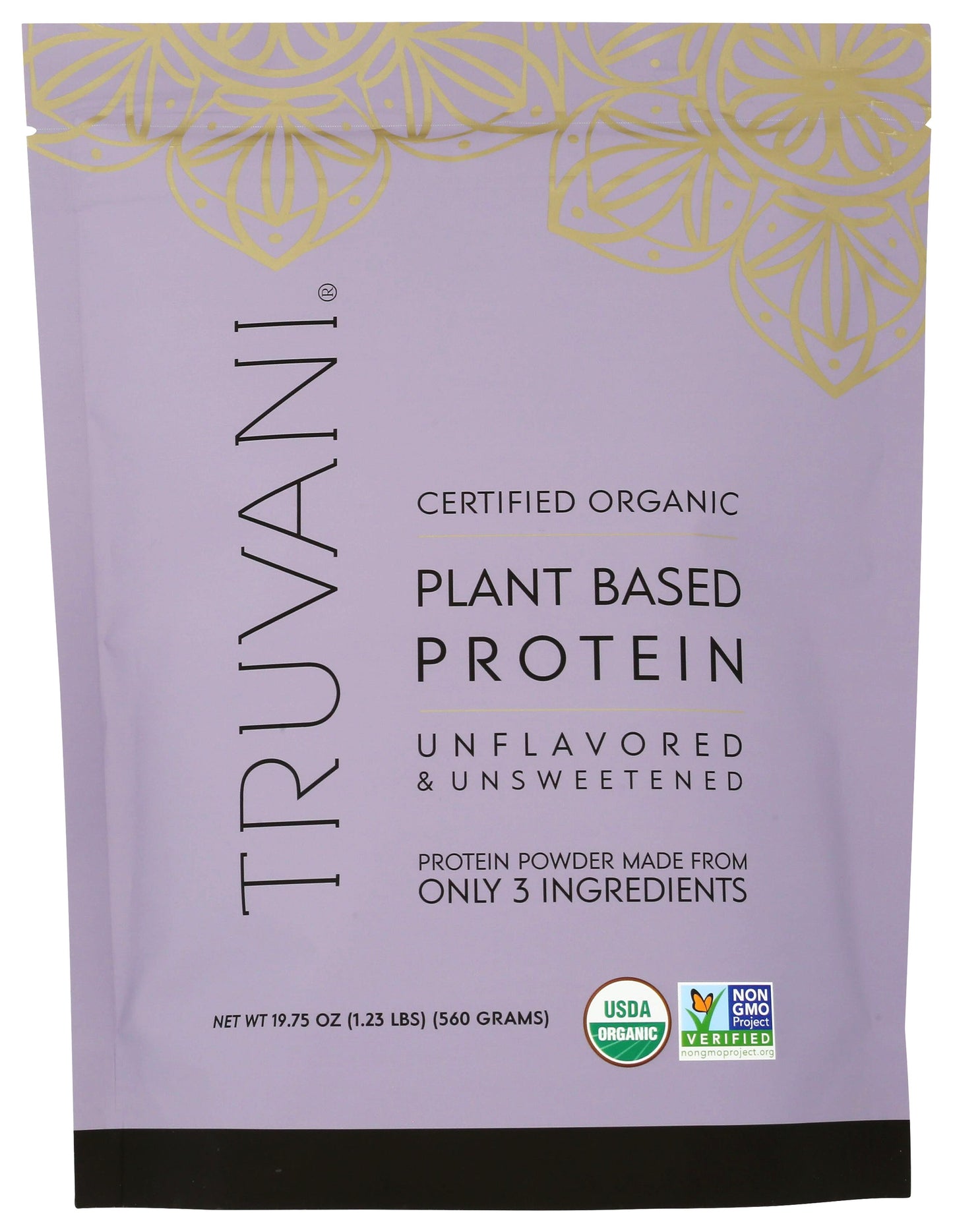 Truvani Unflavored Protein 20sv