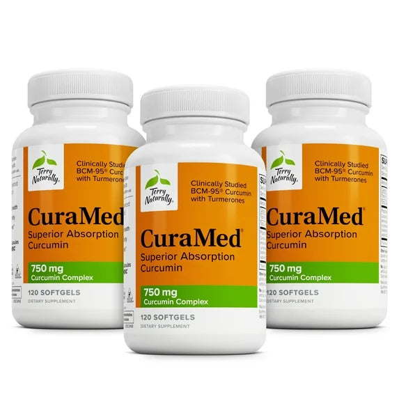Terry Naturally CuraMed 375mg 120 Softgels