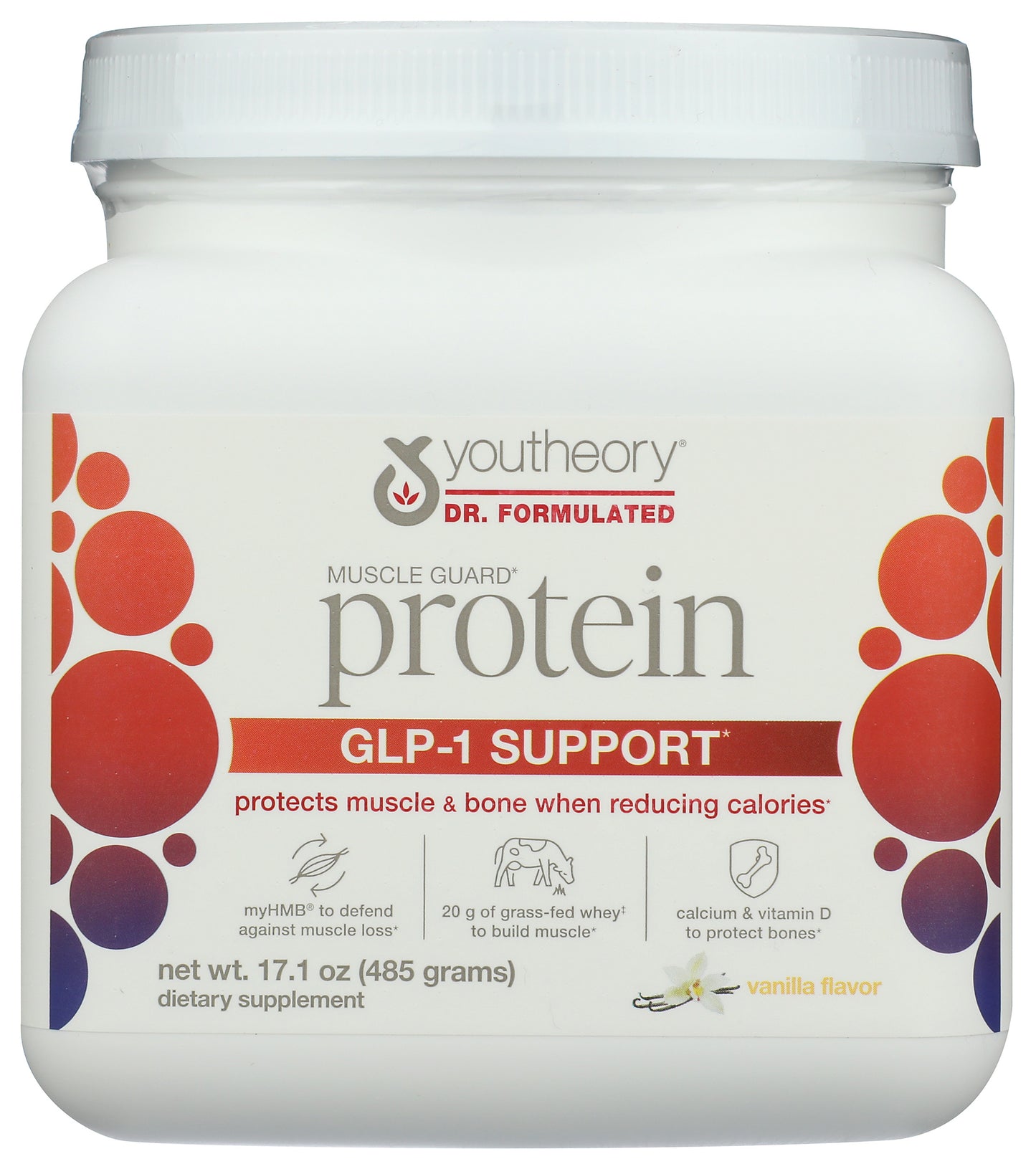 Youtheory GLP-1 Support Protein