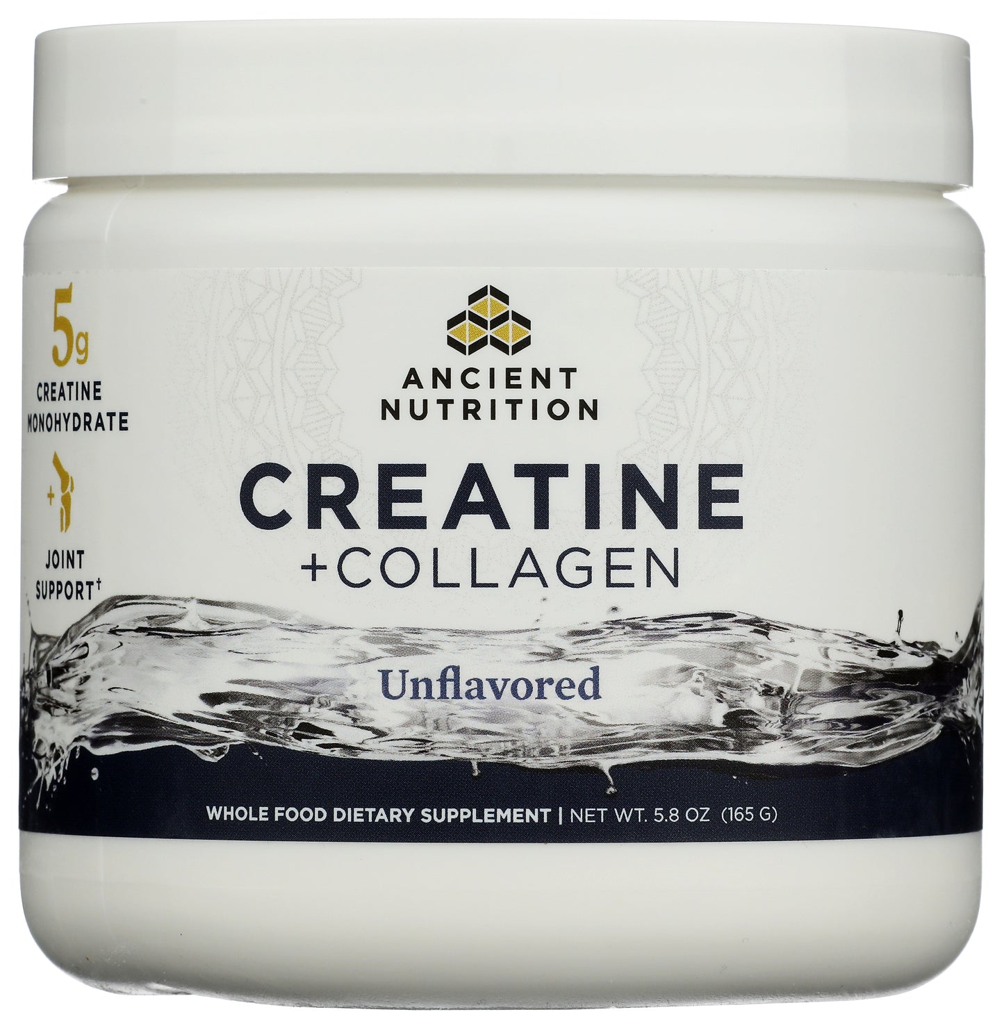 Ancient Nutrition Creatine + Collagen Unflavored 5.8oz