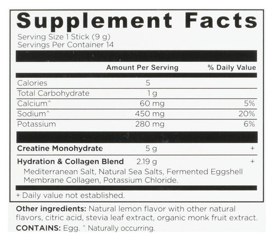 Ancient Nutrition Creatine+ Electrolytes Single
