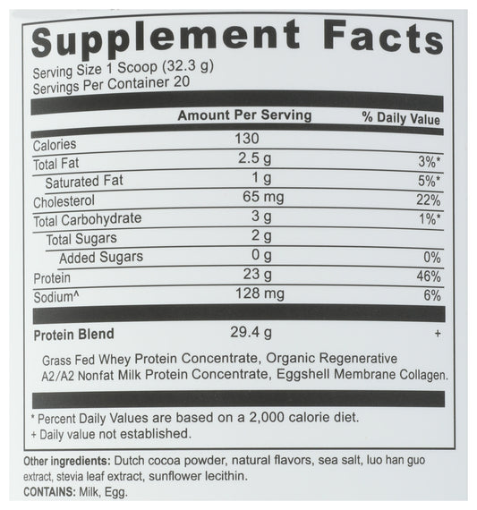 Ancient Nutrition Whey Protein Chocolate 21oz