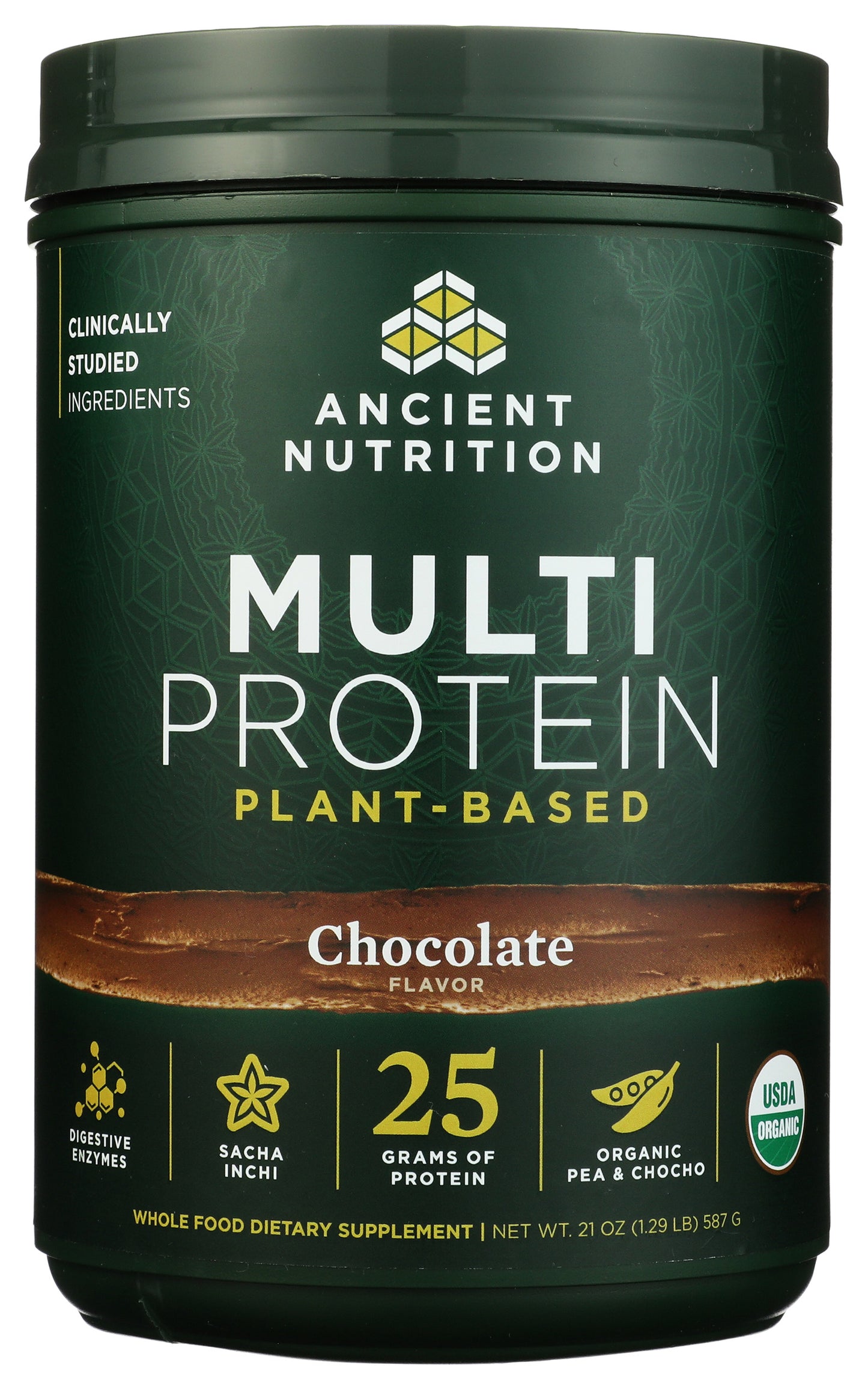 Ancient Nutrition Multi Plant-Based Protein Powder Chocolate