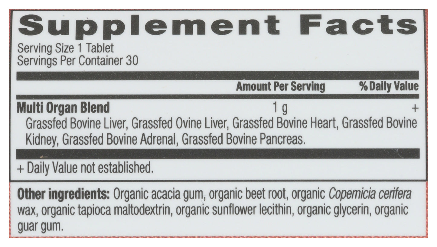 ANN Organs Blend Glandular 30ct