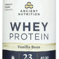 Ancient Nutrition Whey Protein Vanilla Bean 21oz