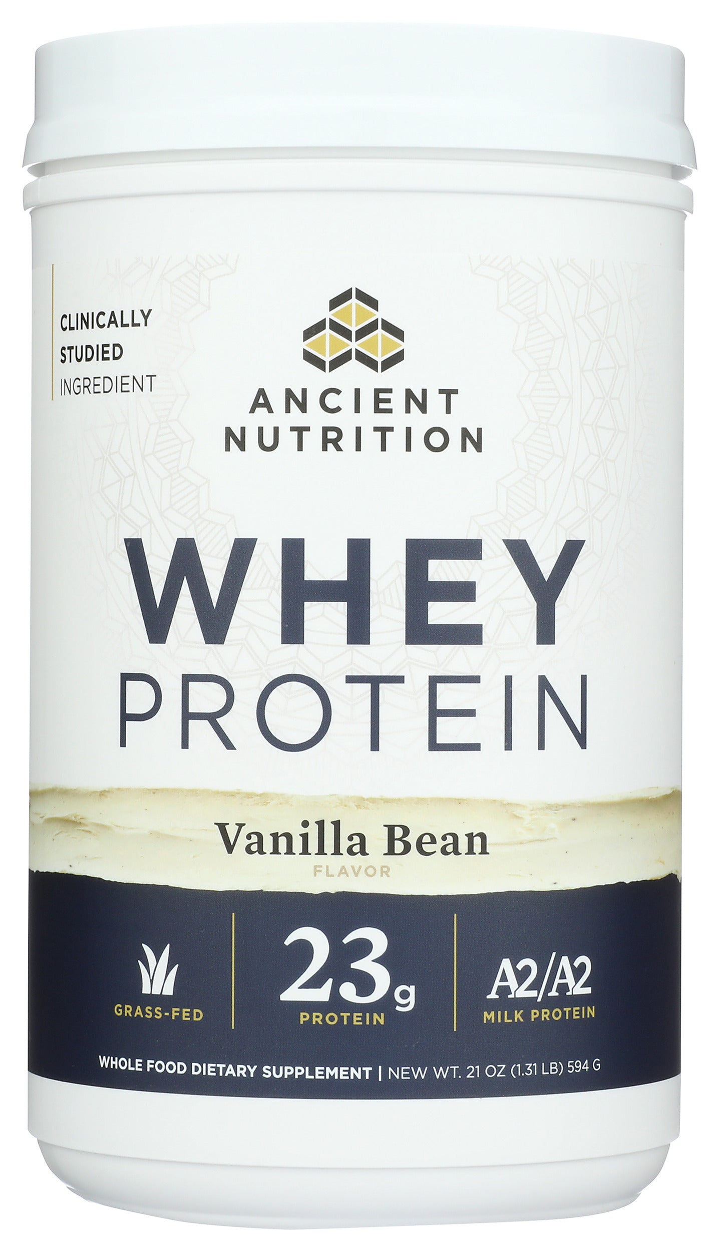 Ancient Nutrition Whey Protein Vanilla Bean 21oz
