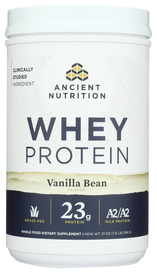 Ancient Nutrition Whey Protein Vanilla Bean 21oz