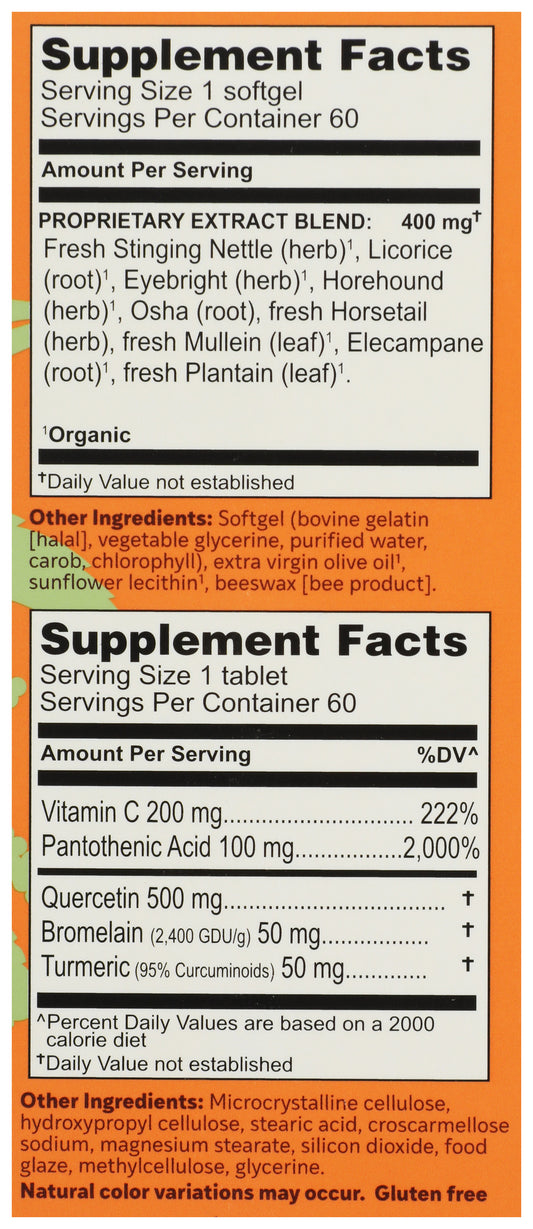 Herbs Etc. Allergy ReLeaf System 60ct