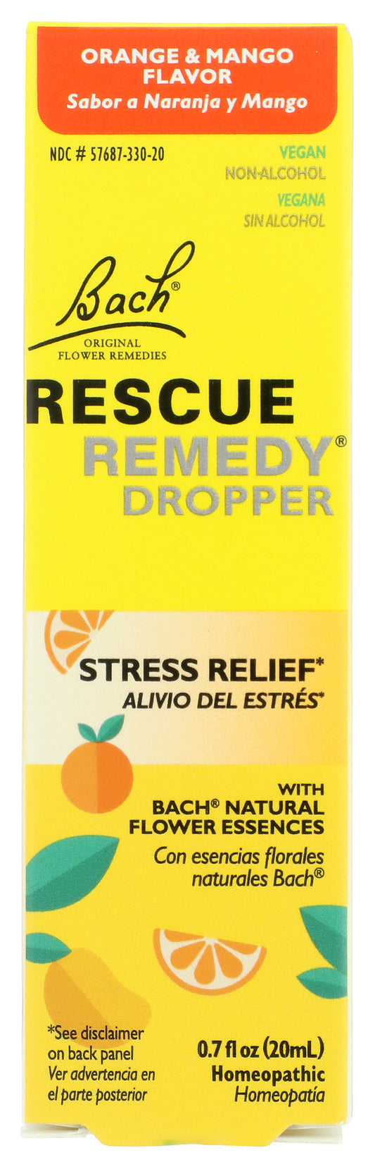 Bach Rescue Remedy Stress Relief Dropper Orange