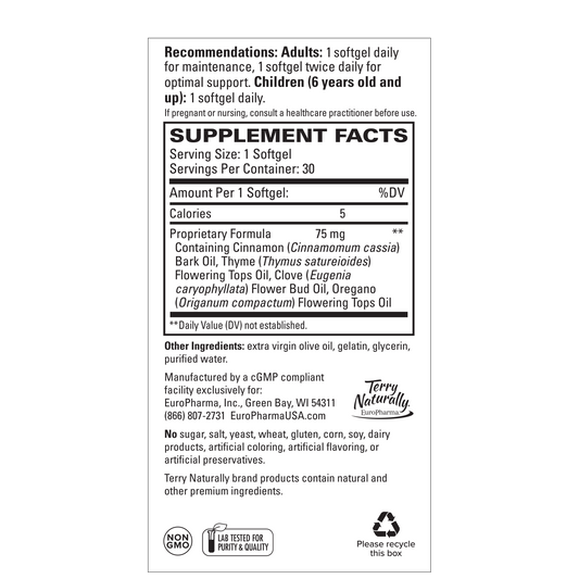 Terry Naturally Bacteril 30sg