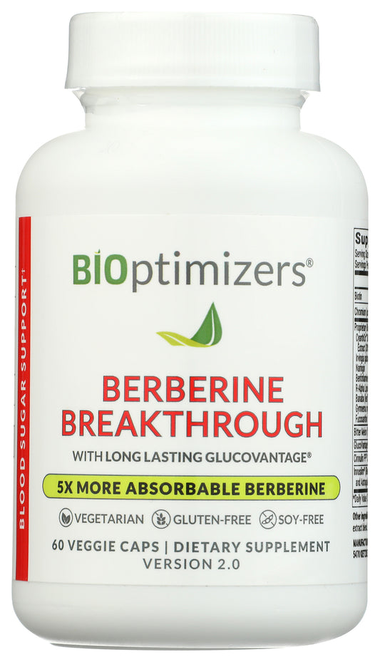 Bioptimizers Berberine Breakthrough 60ct