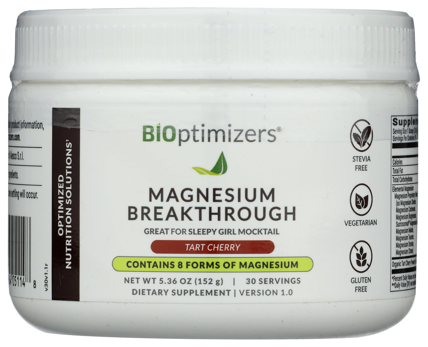 BIOptimizers Magnesium Breakthough Tart Cherry