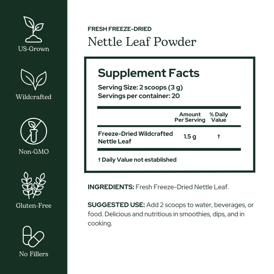 Eclectic Herb Nettle Leaf Powder