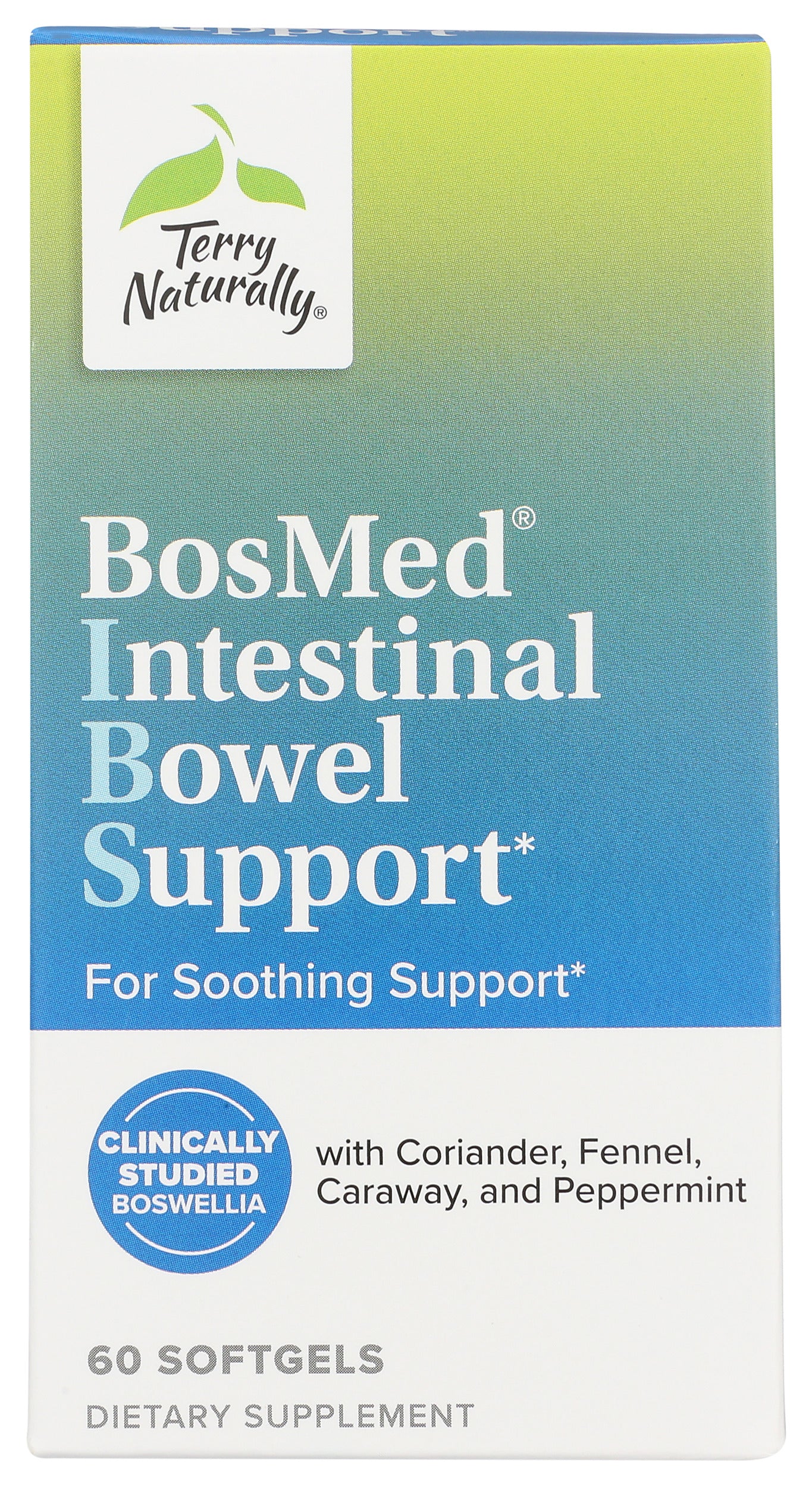 Terry Naturally BosMed Intestinal Bowel Support 60 Softgels