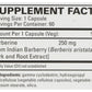 Terry Naturally Berberine MetX Ultra Absorption 60 Capsules