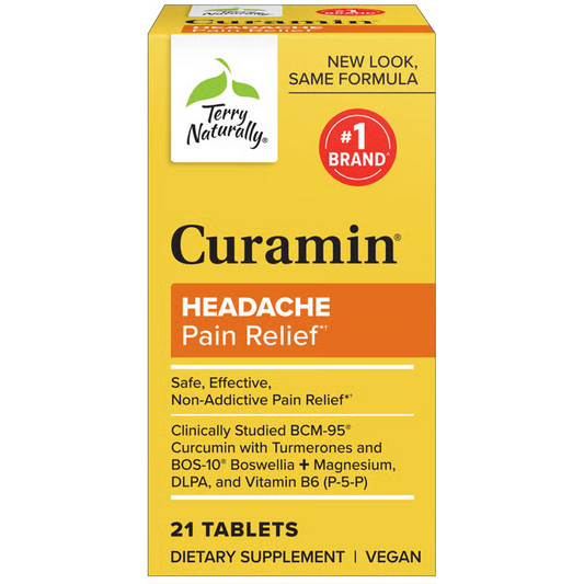 Terry Naturally Curamin Headache Relief 21tb