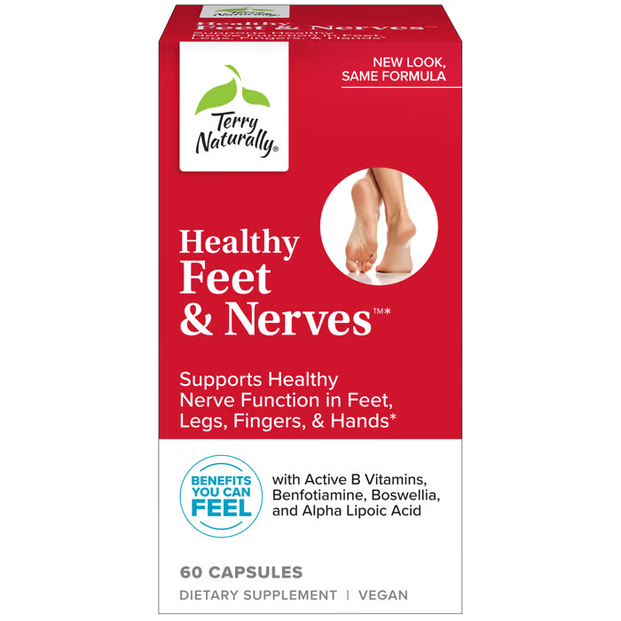 Terry Naturally Healthy Feet & Nerves 60 Capsules
