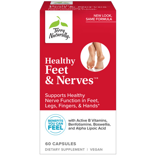 Terry Naturally Healthy Feet & Nerves 120 Capsules