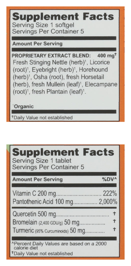 Herbs Etc. Allergy ReLeaf System 5 Softgels