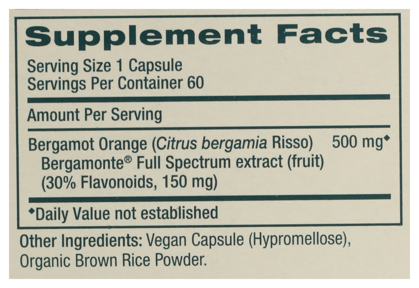 Himalaya Citrus Bergamot 60ct
