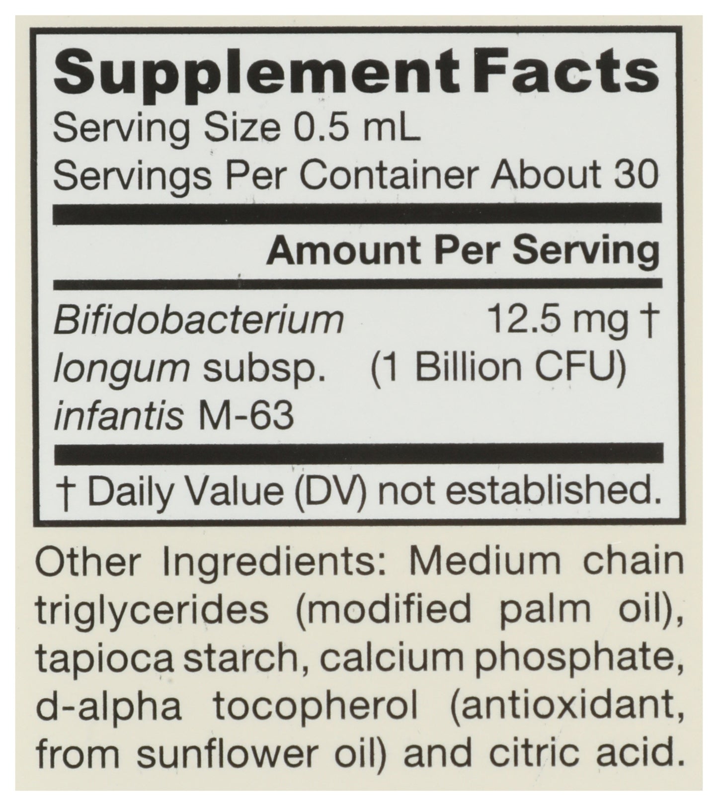 Jarrow Jarro-Doph Infant Drops 15ml