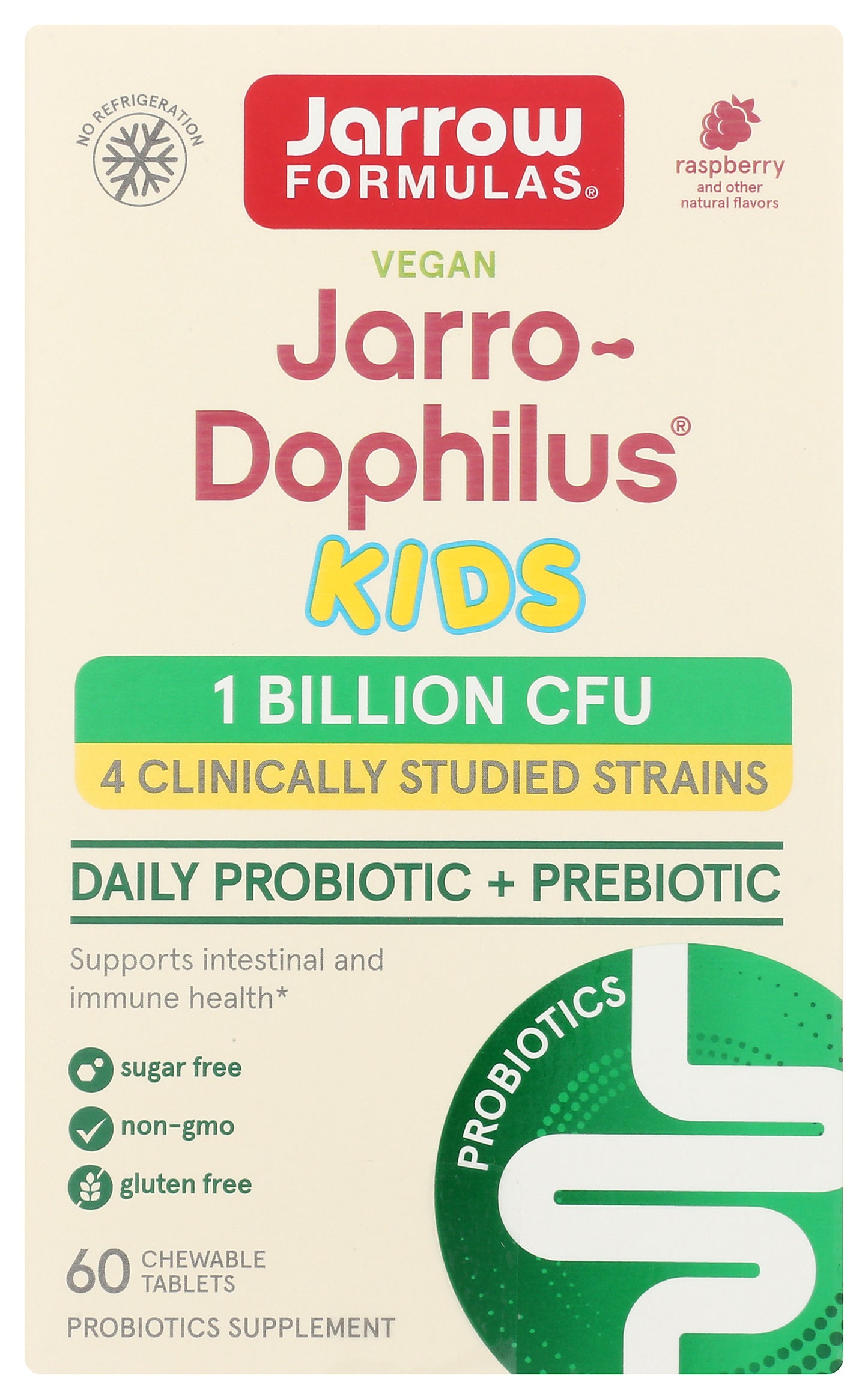 Jarro-Dophilus 60ct Kids 1B Rasp